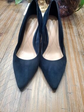 Blue Pointed-Toe Women's Pumps